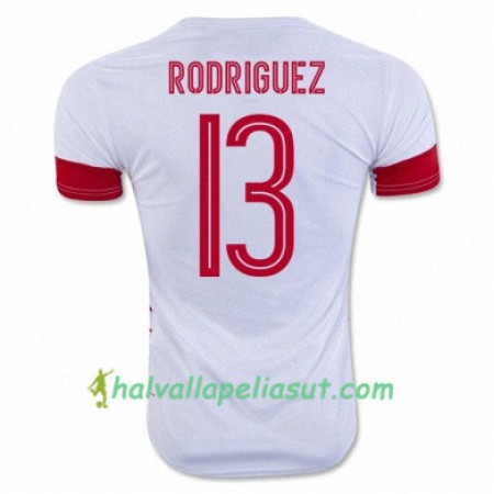 Jalkapallo Pelipaidat Sveitsi RICARDO RODRIGUEZ Vieraspaita Euro 2016