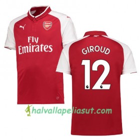 Jalkapallo Pelipaidat Arsenal GIROUD 12 Kotipaita 2017-2018 Lyhythihainen
