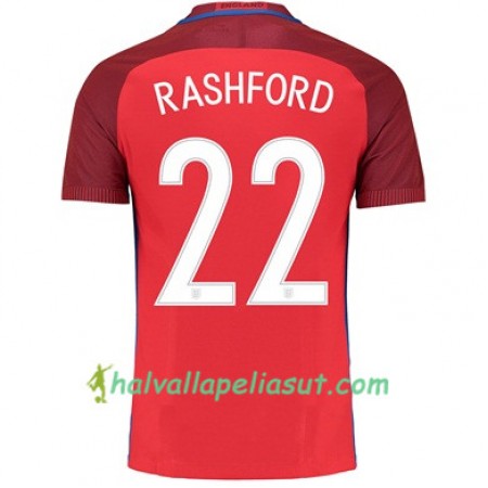 Jalkapallo Pelipaidat Englanti RASHFORD Vieraspaita Euro 2016
