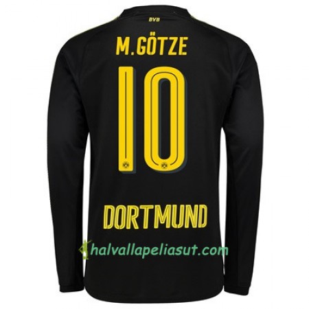 Jalkapallo Pelipaidat Borussia Dortmund Mario Gotze 10 Vieraspaita 2017-2018 Pitkähihainen