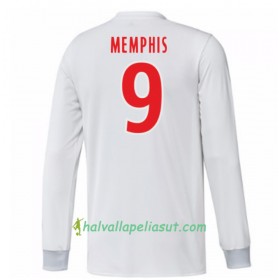 Jalkapallo Pelipaidat Olympique Lyonnais Memphis Depay 9 Kotipaita 2017-2018 Pitkähihainen