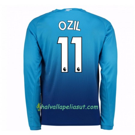 Jalkapallo Pelipaidat Arsenal Mesut Ozil 11 Vieraspaita 2017-2018 Pitkähihainen