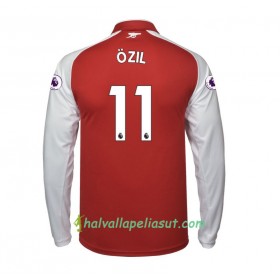 Jalkapallo Pelipaidat Arsenal Mesut Ozil 11 Kotipaita 2017-2018 Pitkähihainen