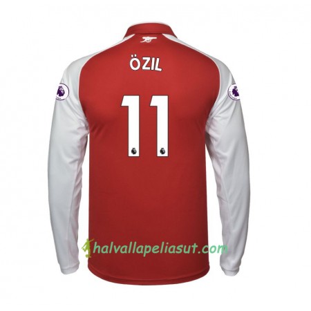 Jalkapallo Pelipaidat Arsenal Mesut Ozil 11 Kotipaita 2017-2018 Pitkähihainen