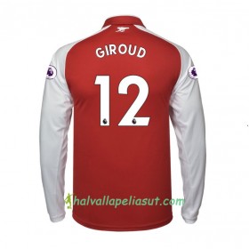 Jalkapallo Pelipaidat Arsenal Olivier Giroud 12 Kotipaita 2017-2018 Pitkähihainen