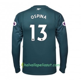 Jalkapallo Pelipaidat Arsenal Maalivahti David Ospina 13 Kotipaita 2017-2018 Pitkähihainen