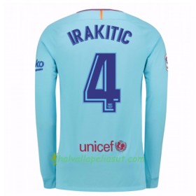Jalkapallo Pelipaidat FC Barcelona Ivan Rakitic 4 Vieraspaita 2017-2018 Pitkähihainen