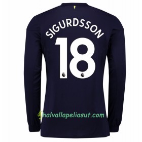 Jalkapallo Pelipaidat Everton Gylfi Sigurdsson 18 3 Paita 2017-2018 Pitkähihainen