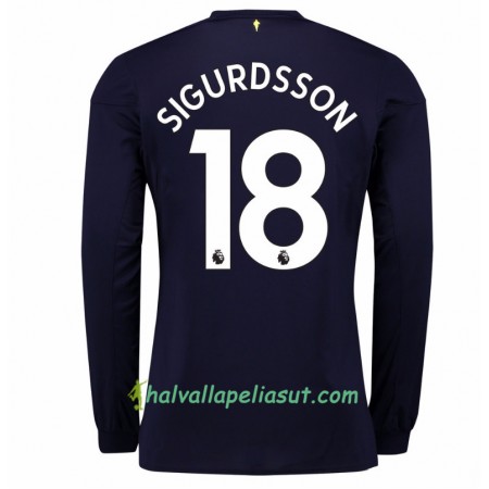 Jalkapallo Pelipaidat Everton Gylfi Sigurdsson 18 3 Paita 2017-2018 Pitkähihainen