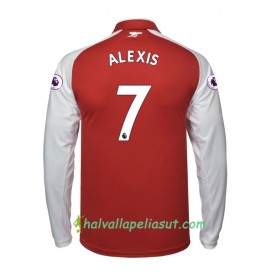 Jalkapallo Pelipaidat Arsenal Alexis Sanchez 7 Kotipaita 2017-2018 Pitkähihainen