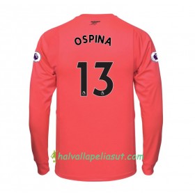 Jalkapallo Pelipaidat Arsenal Maalivahti David Ospina 13 Vieraspaita 2017-2018 Pitkähihainen