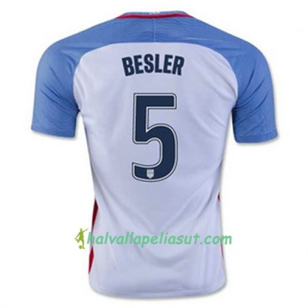 Jalkapallo Pelipaidat Yhdysvallat BESLER Kotipaita 2016/17 Lyhythihainen