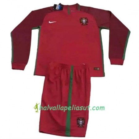 Jalkapallo Pelipaidat Portugali Kotipaita Euro 2016 Pitkähihainen