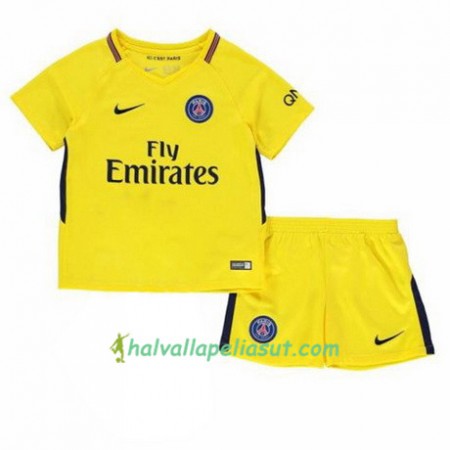 Jalkapallo Pelipaidat Paris SG Lasten Vieraspaita 2017-2018 Lyhythihainen