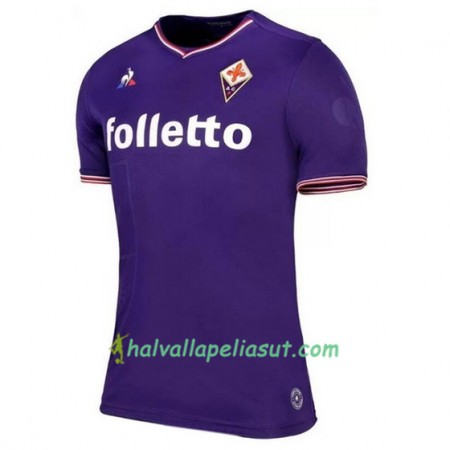 Jalkapallo Pelipaidat ACF Fiorentina Kotipaita 2017-2018 Lyhythihainen