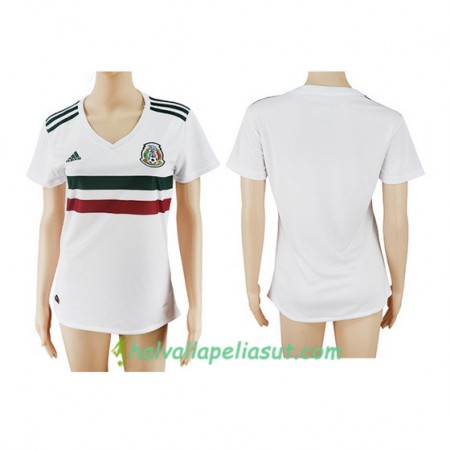 Jalkapallo Pelipaidat Meksiko Naisten Vieraspaita 2017-2018 Lyhythihainen