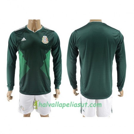 Jalkapallo Pelipaidat Meksiko Kotipaita 2017-2018 Pitkähihainen