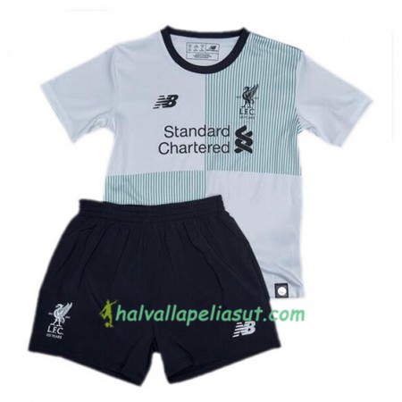 Jalkapallo Pelipaidat Liverpool Lasten Vieraspaita 2017-2018 Lyhythihainen