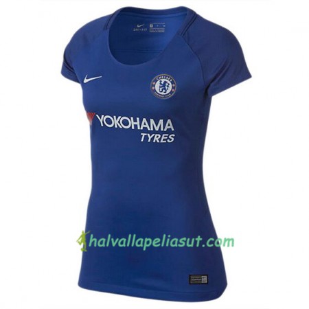 Jalkapallo Pelipaidat Chelsea Naisten Kotipaita 2017-2018 Lyhythihainen