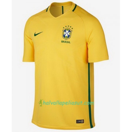 Jalkapallo Pelipaidat Brasilia Kotipaita 2016/17 Lyhythihainen