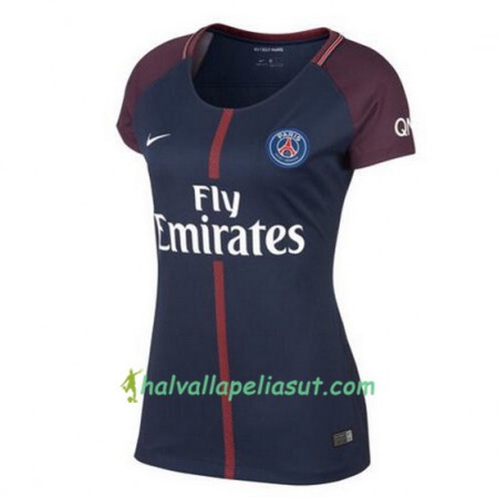 Jalkapallo Pelipaidat Paris SG Naisten Kotipaita 2017-2018 Lyhythihainen