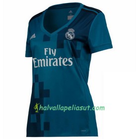 Jalkapallo Pelipaidat Real Madrid Naisten 3 Paita 2017-2018 Lyhythihainen