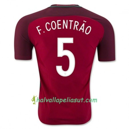 Jalkapallo Pelipaidat Portugali F COENTRAO Kotipaita Euro 2016