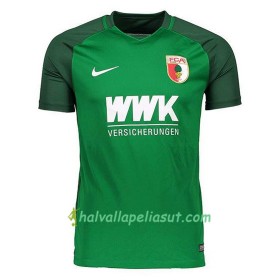 Jalkapallo Pelipaidat FC Augsburg Vieraspaita 2017-2018 Lyhythihainen