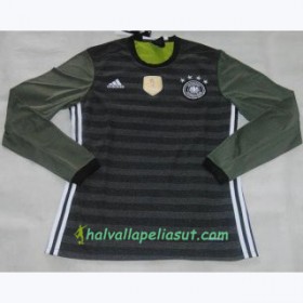 Jalkapallo Pelipaidat Saksa  Vieraspaita Euro 2016 Pitkähihainen