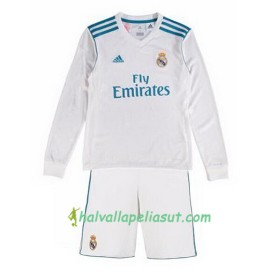 Jalkapallo Pelipaidat Real Madrid Lasten Kotipaita 2017-2018 Pitkähihainen