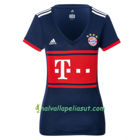 Jalkapallo Pelipaidat FC Bayern München Naisten Vieraspaita 2017-2018 Lyhythihainen