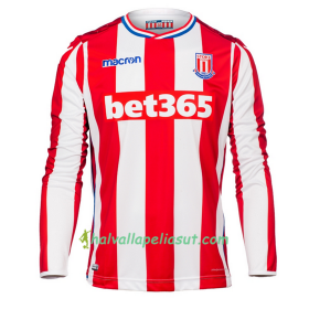 Jalkapallo Pelipaidat Stoke City Kotipaita 2017-2018 Pitkähihainen
