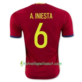 Jalkapallo Pelipaidat Espanja A INIESTA Kotipaita Euro 2016