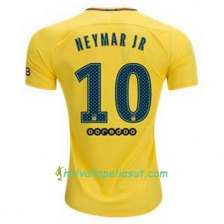 Jalkapallo Pelipaidat Paris SG Neymar Jr 10 Vieraspaita 2017-2018 Lyhythihainen