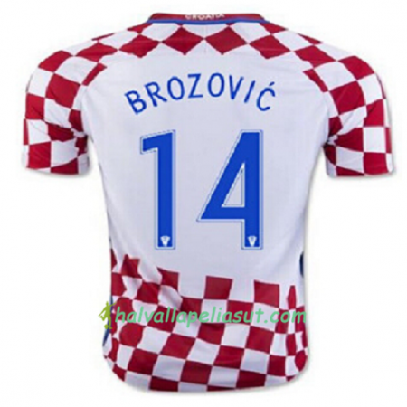 Jalkapallo Pelipaidat Kroatia BROZOVIC Kotipaita Euro 2016