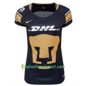 Jalkapallo Pelipaidat Pumas UNAM Naisten Vieraspaita 2017-2018 Lyhythihainen