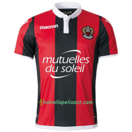 Jalkapallo Pelipaidat OGC Nice Kotipaita 2017-2018 Lyhythihainen