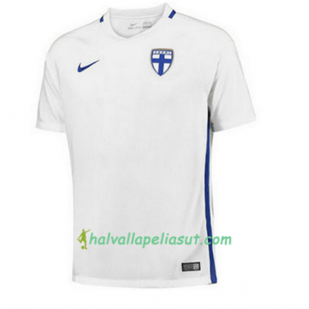 Jalkapallo Pelipaidat Suomi Kotipaita 2016/17 Lyhythihainen