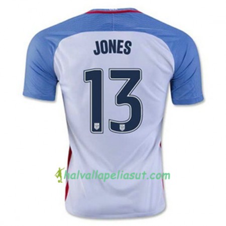 Jalkapallo Pelipaidat Yhdysvallat JONES Kotipaita 2016/17 Lyhythihainen