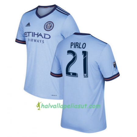 Jalkapallo Pelipaidat New York City FC Pirlo 21 Kotipaita 2017-2018 Lyhythihainen