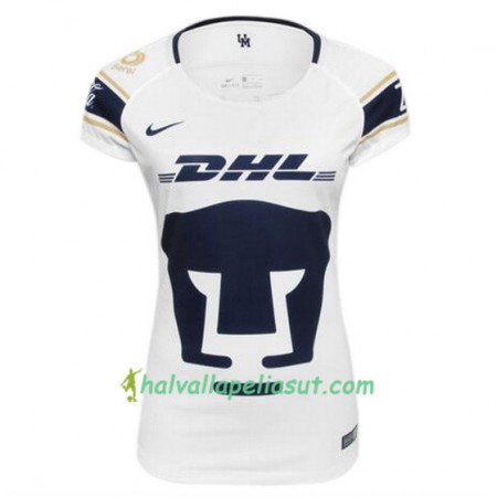 Jalkapallo Pelipaidat Pumas UNAM Naisten Kotipaita 2017-2018 Lyhythihainen