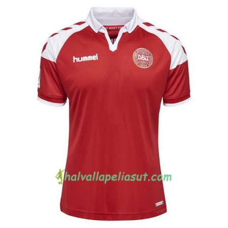 Jalkapallo Pelipaidat Tanska Kotipaita 2017-2018 Lyhythihainen