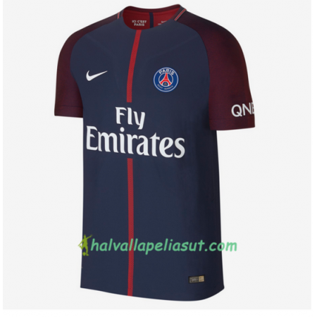 Jalkapallo Pelipaidat Paris SG Kotipaita 2017-2018 Lyhythihainen