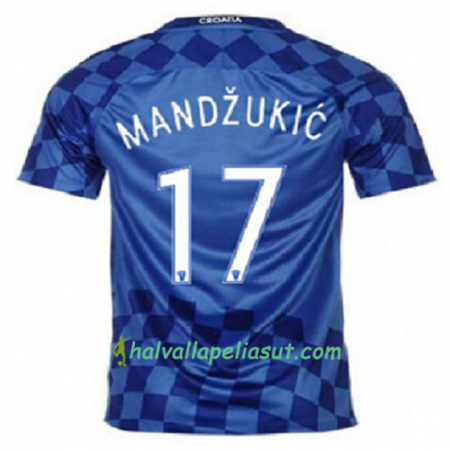 Jalkapallo Pelipaidat Kroatia MANDZUKIC Vieraspaita Euro 2016