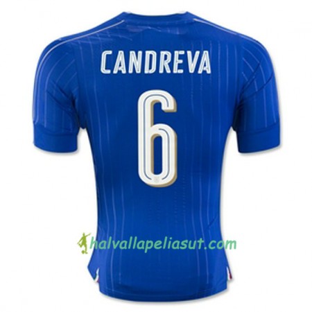 Jalkapallo Pelipaidat Italia CANDREVA Kotipaita Euro 2016