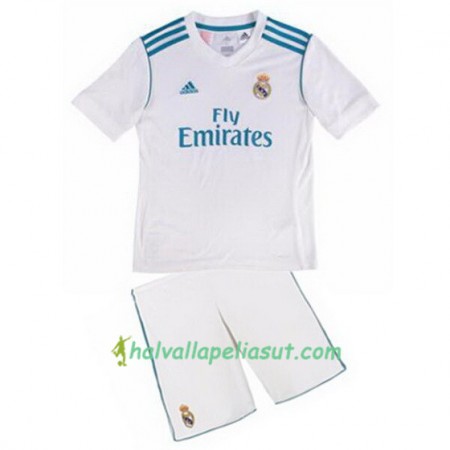 Jalkapallo Pelipaidat Real Madrid Lasten Kotipaita 2017-2018 Lyhythihainen