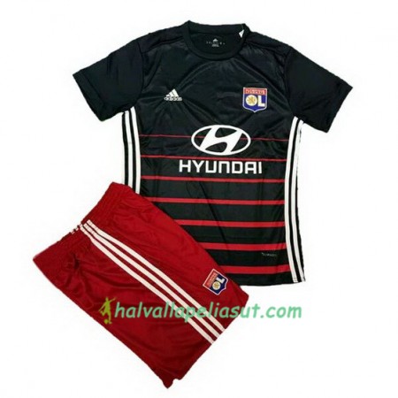 Jalkapallo Pelipaidat Olympique Lyonnais Lasten Vieraspaita 2017-2018 Lyhythihainen