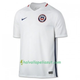 Jalkapallo Pelipaidat Chile Vieraspaita 2016/17 Lyhythihainen