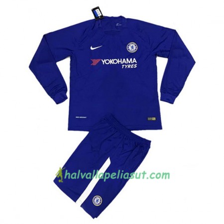 Jalkapallo Pelipaidat Chelsea Kotipaita 2017-2018 Pitkähihainen