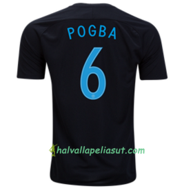 Jalkapallo Pelipaidat Ranska POGBA 3 Paita 2017-2018 Lyhythihainen